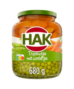 Mazare cu morcovi 680 g, Hak, Olanda