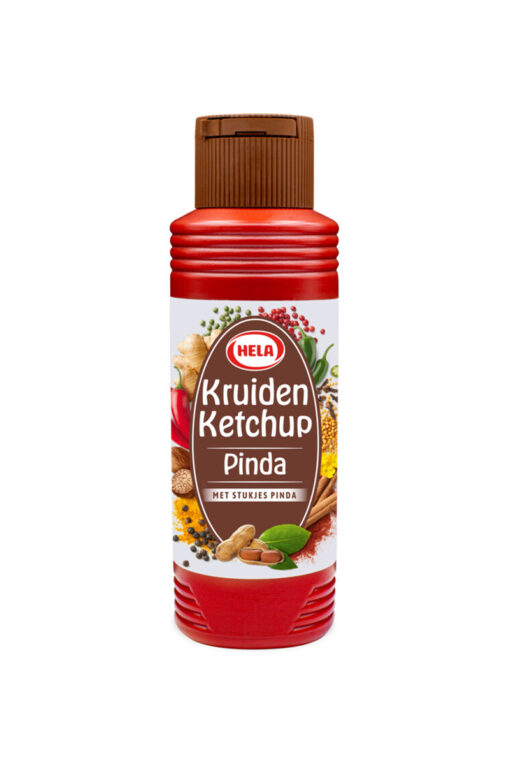 Ketchup cu bucatele de alune Hela 300 ml