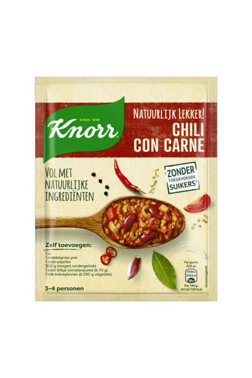 Knorr Fix Chili con Carne baza mancare, 3-4 Portii, 47g, import Olanda