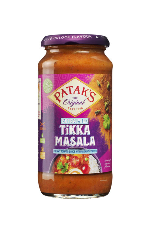 Sos dulce Extra Mild Patak's Tikka Masala 450 g
