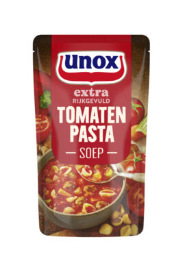 Supa de paste cu rosii si chiftele 570 ml, Unox Olanda