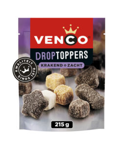 Venco Mix Dropsuri Crocante si Moi cu Salmiac 215g, import Olanda