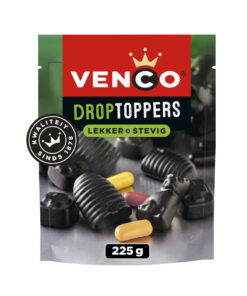 Venco Droptoppers lekker & stevig 225 g