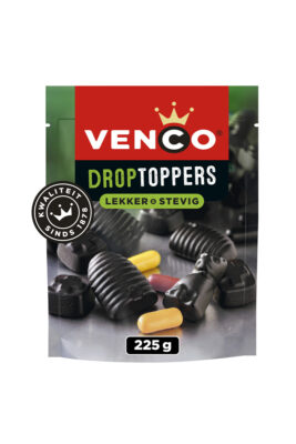 Venco Droptoppers lekker & stevig 225 g