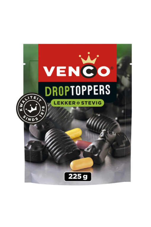 Venco Droptoppers lekker & stevig 225 g