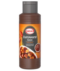 Hela Sos Curry pentru carnati, usor picant, 300 ml