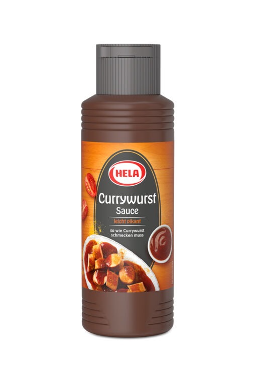 Hela Curry sauce for sausages, mildly spicy, 300 ml