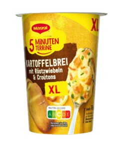 MAGGI 5 minute piure de cartofi cu ceapa prajita si crutoane 76g, import Germania