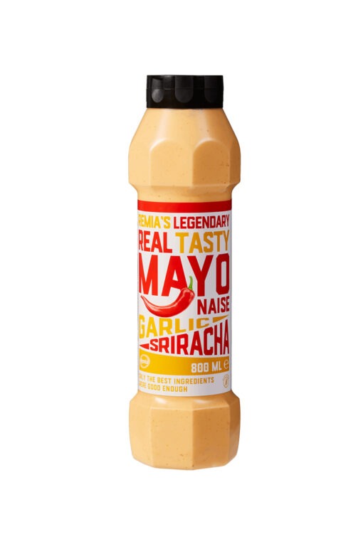 Remia Maioneza picanta cu usturoi si Sriracha 800 ml, import Olanda