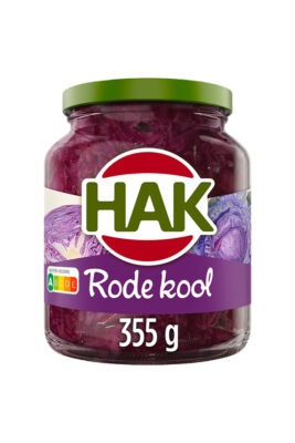 Varza rosie taiata marunt 355 g Hak