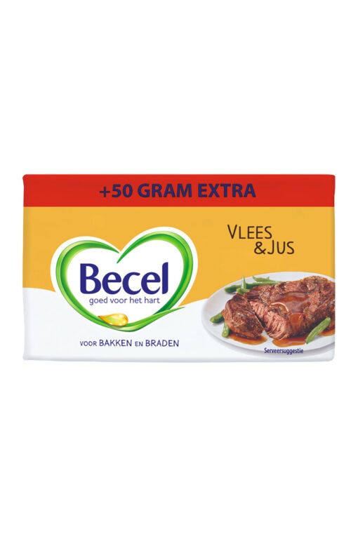 Becel - Unt solid de copt si prajit pentru carne perfecta 250g, import Olanda