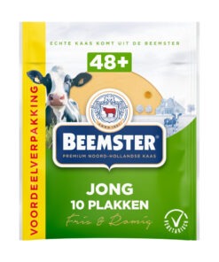 Beemster Jong 48+, felii branza maturata 250 g