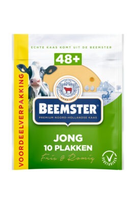 Beemster Jong 48+, felii branza maturata 250 g