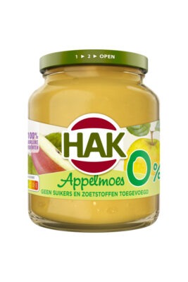 Hak Appelmoes Sos de mere Fara Zahar Adaugat 350 g