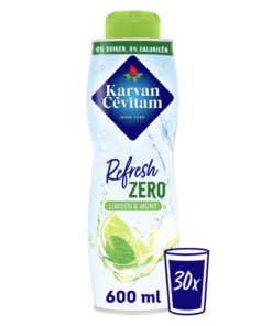 Karvan Cevitam Zero Zahar Sirop Lime & Menta 600 ml