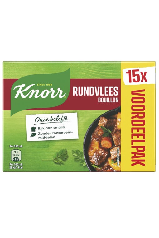 Knorr cuburi de vita – baza mancare – 15 bucati, 150 grame Import Olanda