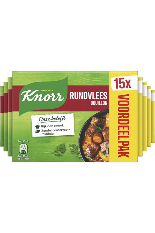 Knorr cuburi de vita – baza mancare – 15 bucati, 150 grame Import Olanda - immagine 2