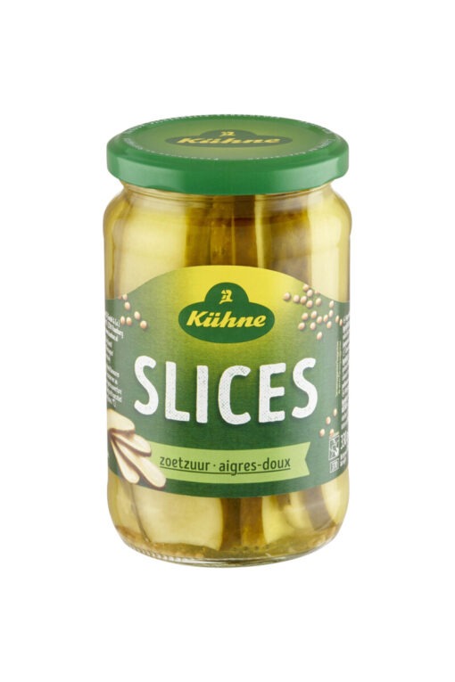 Castraveti felii, dulci-acrisori 330 gr, Kuhne - Image 2