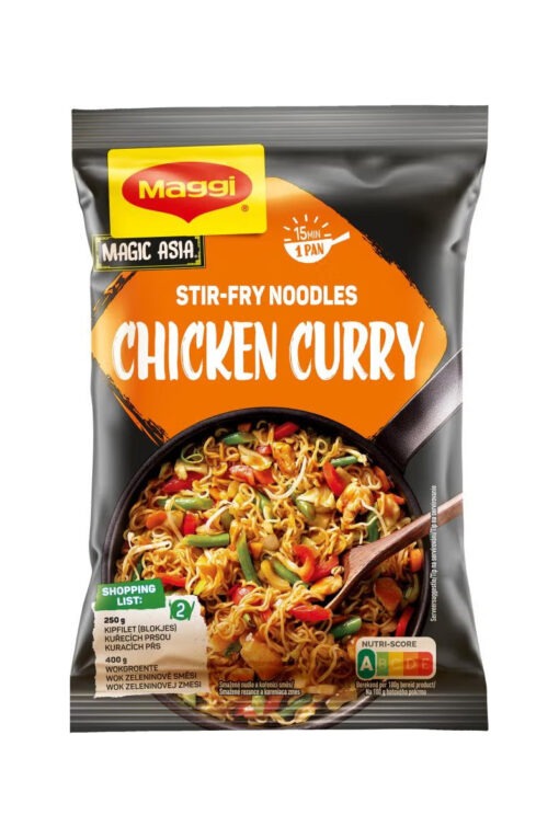 Maggi Magic Asia Chicken Curry Stir-Fry Noodles 185 g