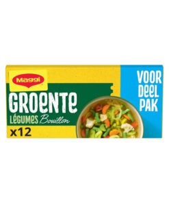 Maggi Bouillon cuburi gust de legume – baza mancare – 12 bucati, 122,4 g, Olanda