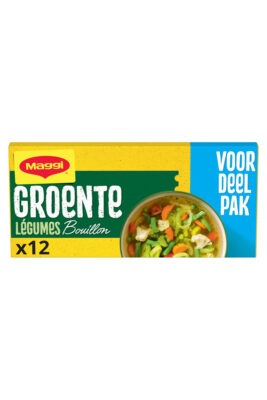 Maggi Bouillon cuburi gust de legume – baza mancare – 12 bucati, 122,4 g, Olanda