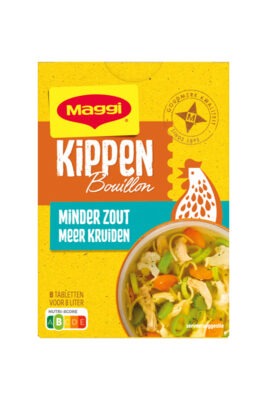 Maggi Bouillon cuburi gust de pui cu continut redus de sare 8 bucati, 72g , Olanda