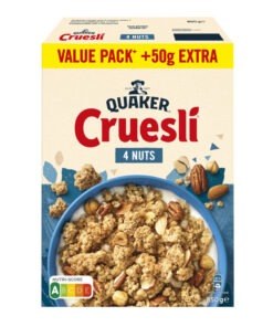 Quaker Cruesli 4 tipuri de nuci 850 g