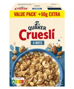Quaker Cruesli 4 tipuri de nuci 850 g