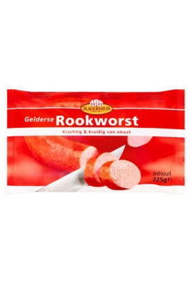 Slagershuis Gelderse Rookworst Carnati afumati 225g, Olanda