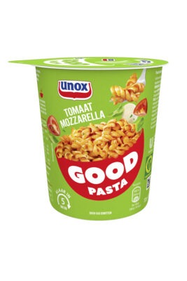 Unox Good Paste cu mozzarella si rosii 72g