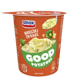 Unox Good piure instant cu Broccoli si Branza 50g