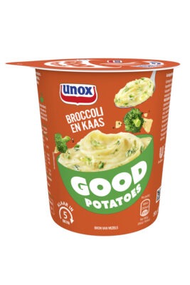 Unox Good piure instant cu Broccoli si Branza 50g