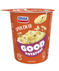 Unox Good piure instant cu bacon si ceapa 51g
