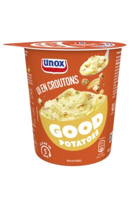 Unox Good piure instant cu ceapa si crutoane 48g