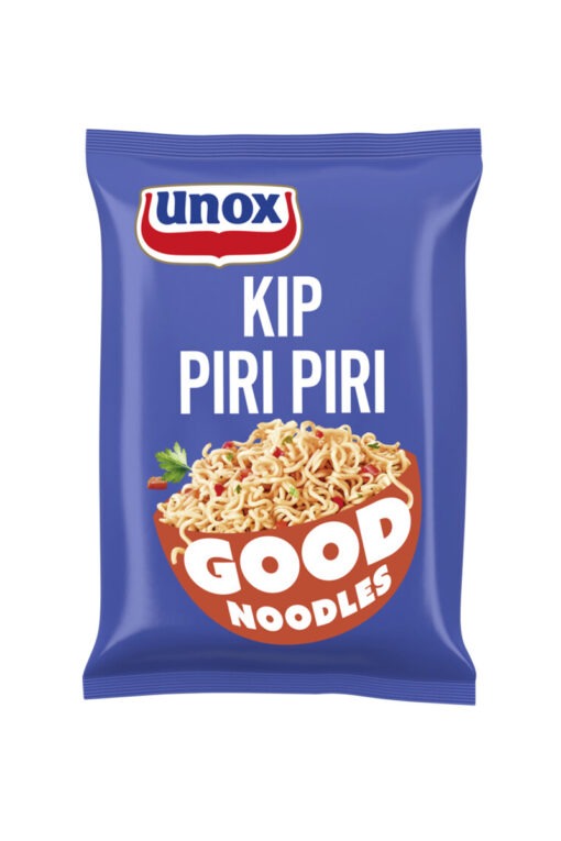 Unox Good Noodles, Taitei instant picanti cu gust de Pui Piri Piri 73g