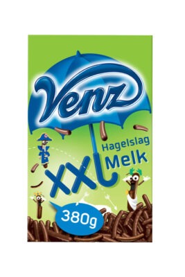Fulgi rotunzi de ciocolata cu lapte XXL Venz Olanda 380g