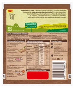 Alternatief beeld van Maggi Fix pentru snitel cu crema de ceapa 33g