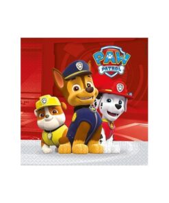 Set 20 servetele Paw Patrol
