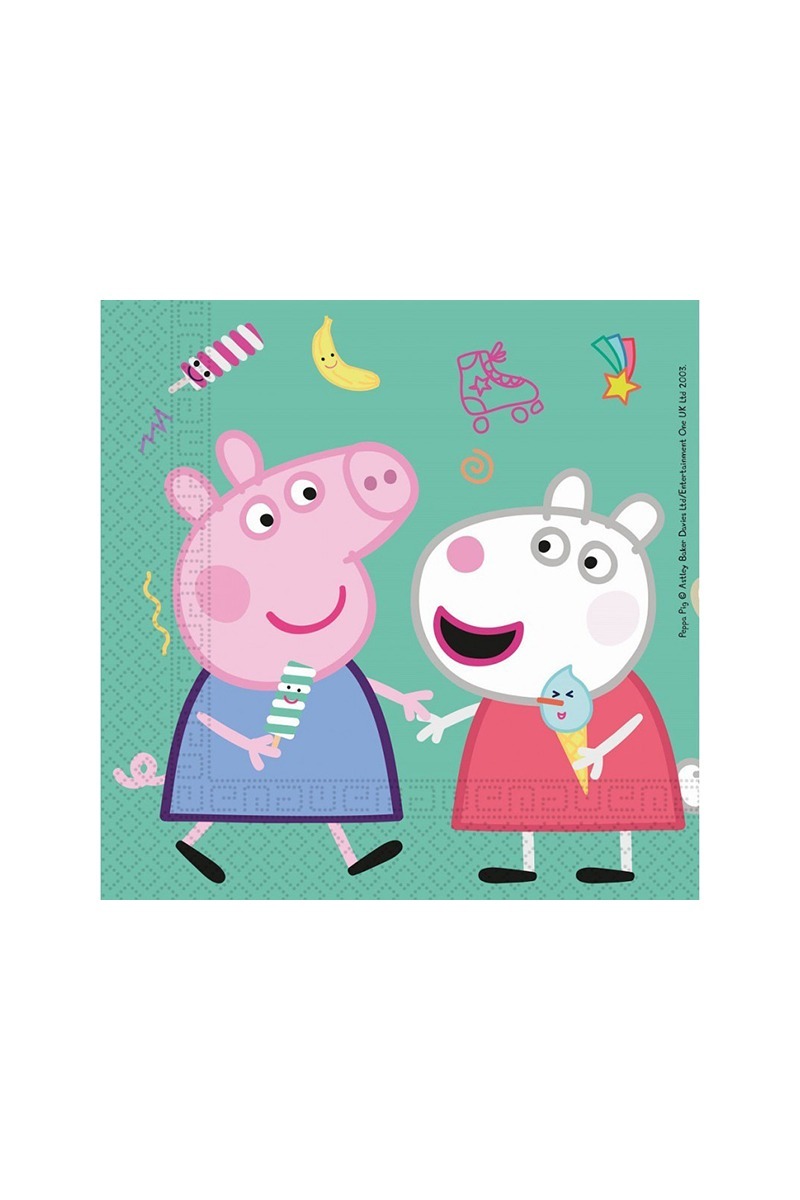 Set 20 servetele Peppa Pig