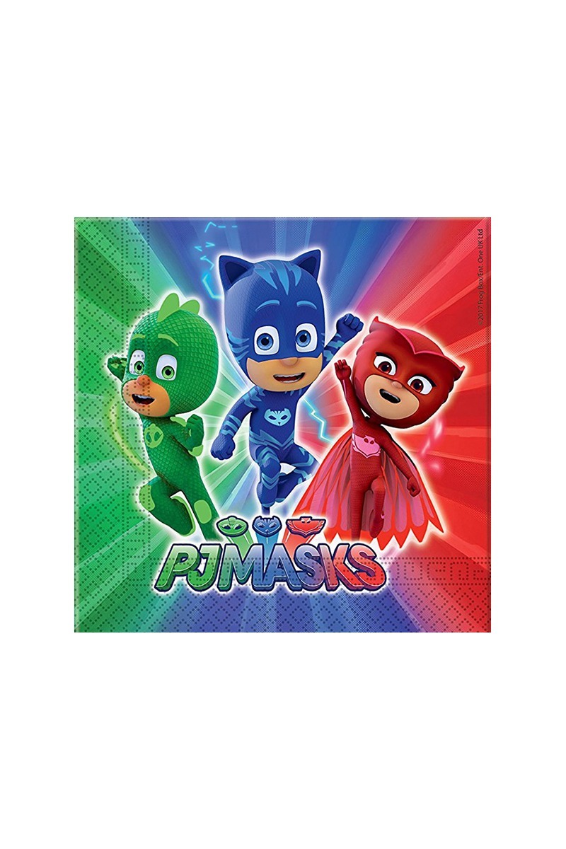 Set 20 servetele PJ Masks