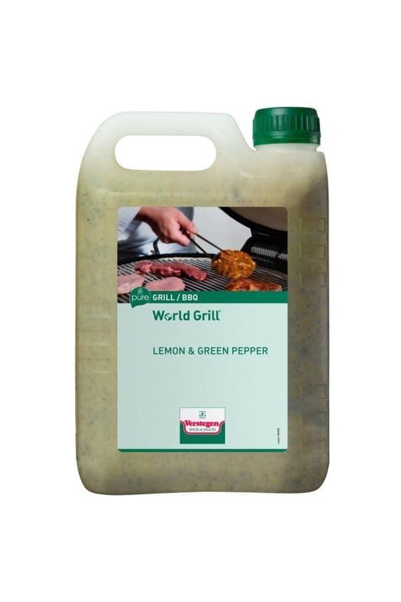 Verstegen World Grill Lemon & Green Pepper Pure 2,5 l - immagine 2