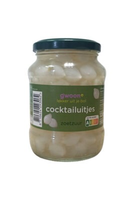 G'woon cocktail ceapa argintie murata dulce-acrisoara 320g