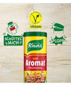 Alternatief beeld van Knorr Aromat Amestec de condimente cu aroma de chili pentru asezonarea mancarurilor 90 g