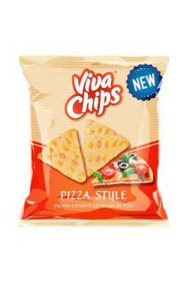 Viva Chips Pizza Style cu Aroma de Pizza 100 g