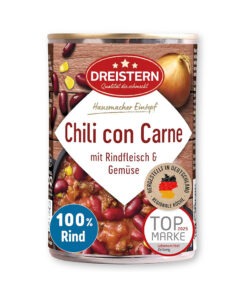 Dreistern Chili con Carne cu vita 400 g