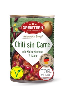 Dreistern Chili sin Carne 400 g