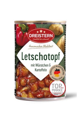 Dreistern Letschotopf, ghiveci de legume cu carnaciori 400g