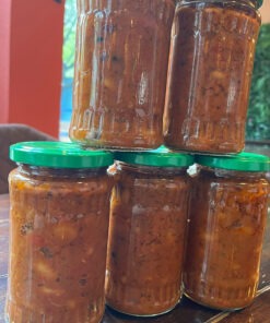 Vedere alternativă la Zacusca de fasole cu ardei copt 370g Homemade by Alice