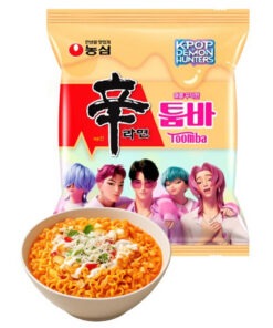 Nongshim taitei instant Shin Ramyun Toomba Stir Fry 137g - Demon Hunters Edition