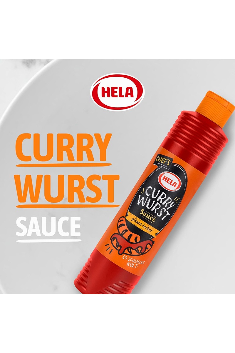 Hela Sos Curry pentru carnati, picant, 800 ml - imagine 6